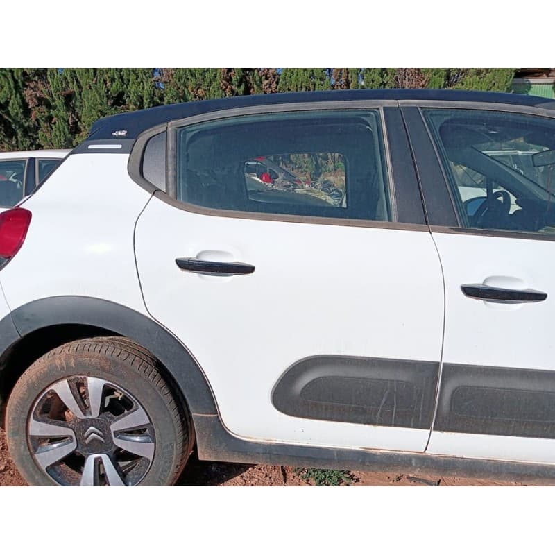 Recambio de puerta trasera derecha para citroën c3 feel pack referencia OEM IAM - Blanco