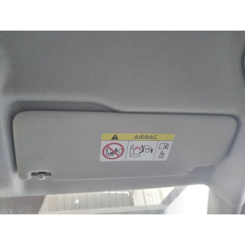 Recambio de parasol derecho para skoda fabia ambition plus referencia OEM IAM - Blanco