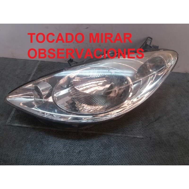 Recambio de faro izquierdo para peugeot 1007 dolce referencia OEM IAM