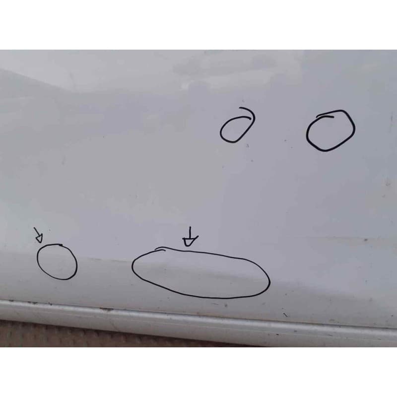 Recambio de puerta delantera derecha para kia cee'd business referencia OEM IAM - Blanco 3