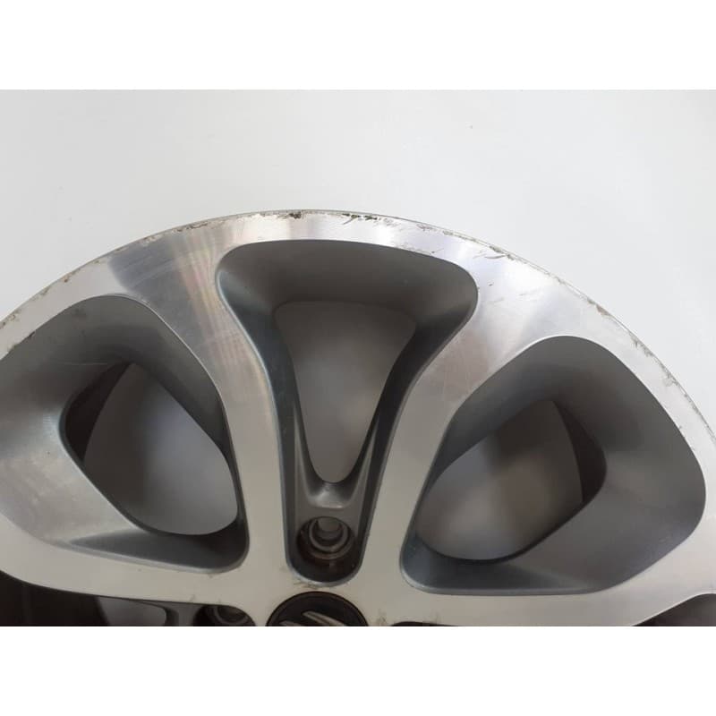 Recambio de llanta para citroën c3 exclusive referencia OEM IAM 9682387680 - Gris 2