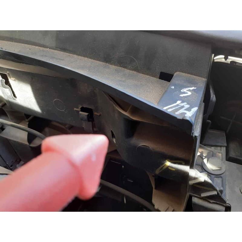 Recambio de panel frontal para citroën c3 exclusive referencia OEM IAM - Gris 2