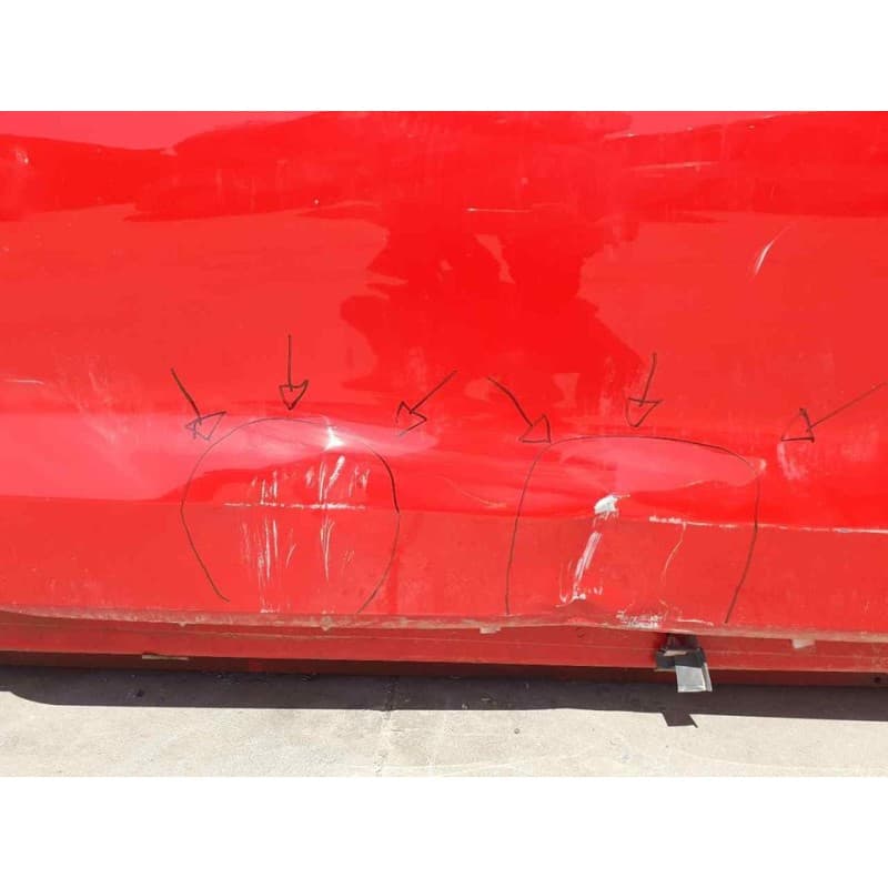 Recambio de puerta delantera derecha para ford mustang gt referencia OEM IAM - Rojo 4