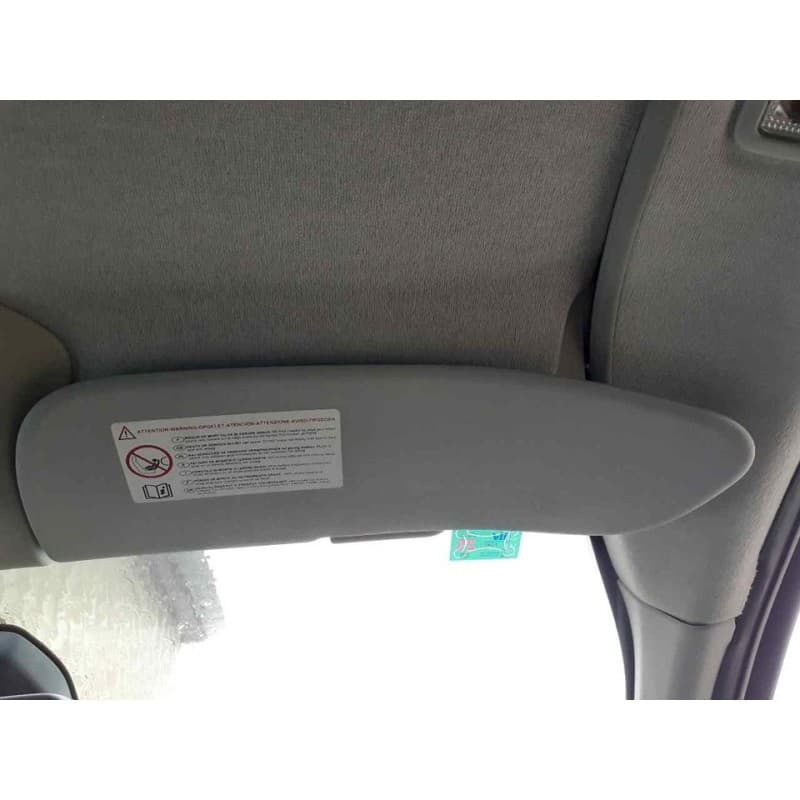 Recambio de parasol derecho para citroën c3 exclusive referencia OEM IAM - Gris
