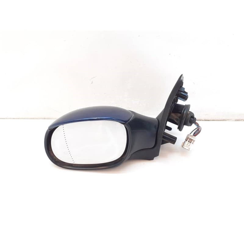 Recambio de retrovisor izquierdo para peugeot 206 sw xs referencia OEM IAM - Azul