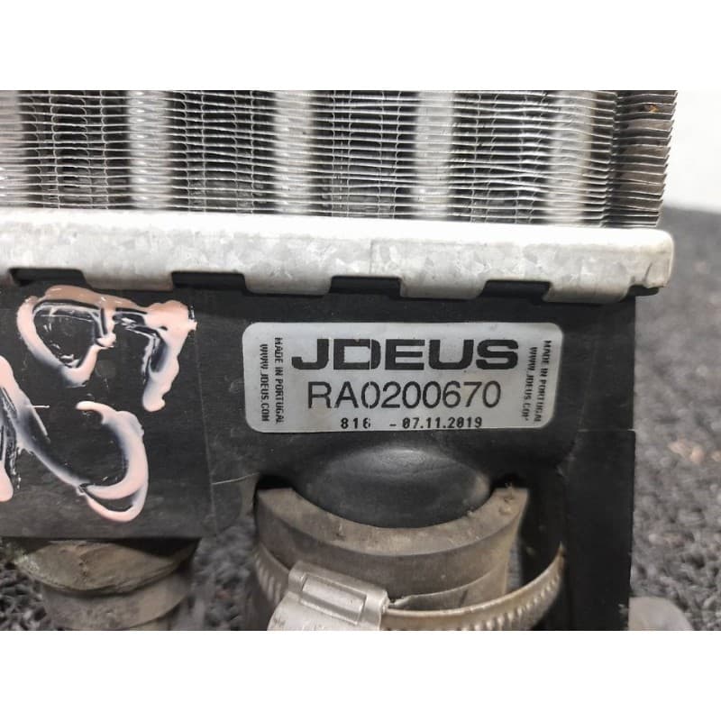 Recambio de radiador agua para opel corsa b eco referencia OEM IAM RA0200670 - Blanco 3