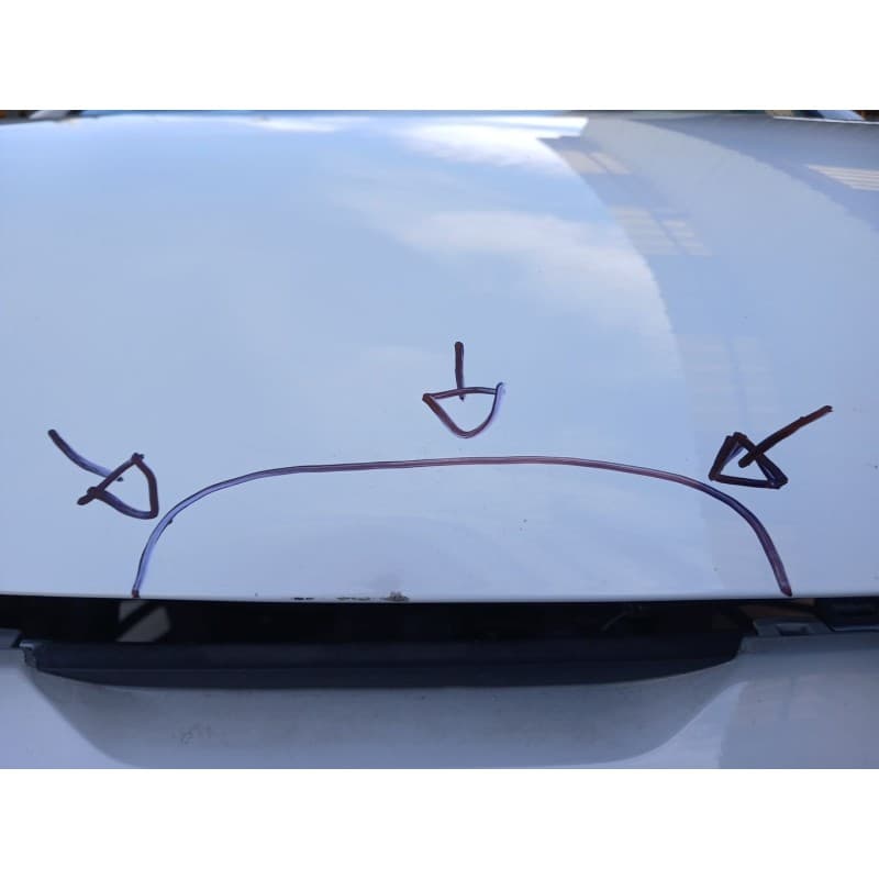 Recambio de capo para audi a1 sportback (gba) 25 tfsi referencia OEM IAM - Blanco 4
