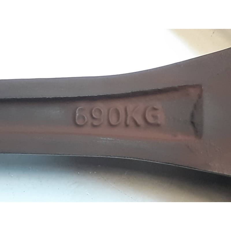 Recambio de llanta para audi a3 (8p) 1.9 tdi ambiente referencia OEM IAM 690KG - Negro 2
