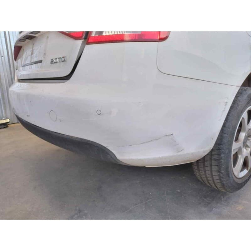 Recambio de paragolpes trasero para audi a4 ber. (b8) e referencia OEM IAM - Blanco 4
