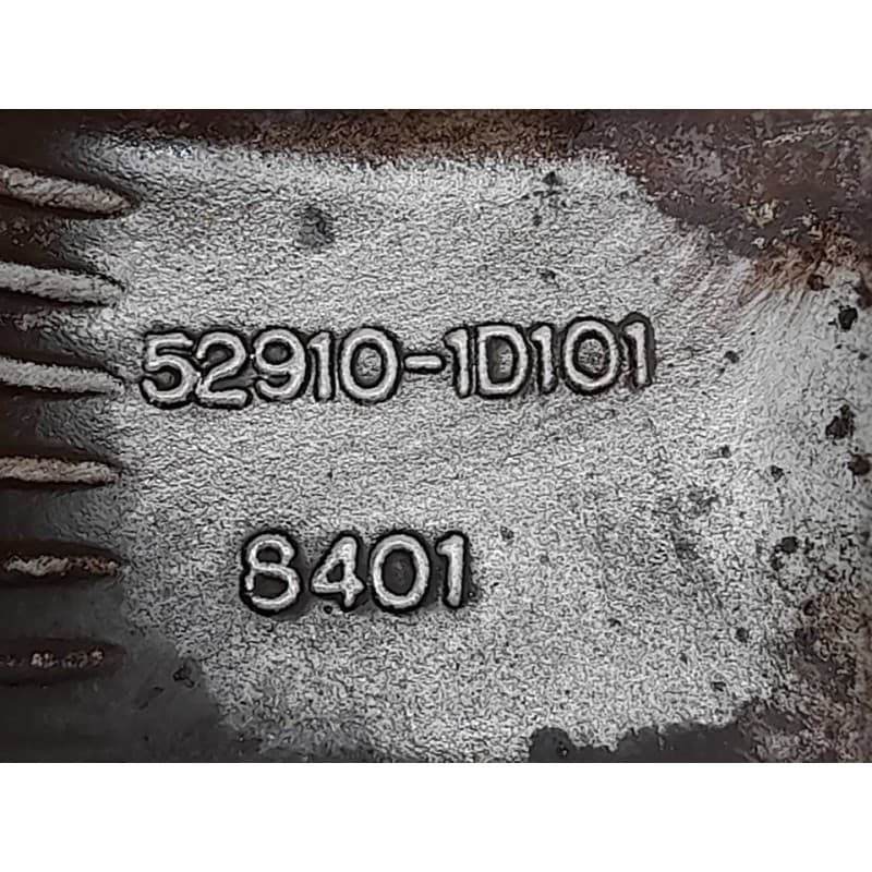 Recambio de llanta para kia carens (un) emotion referencia OEM IAM 529101D101 - Negro 2