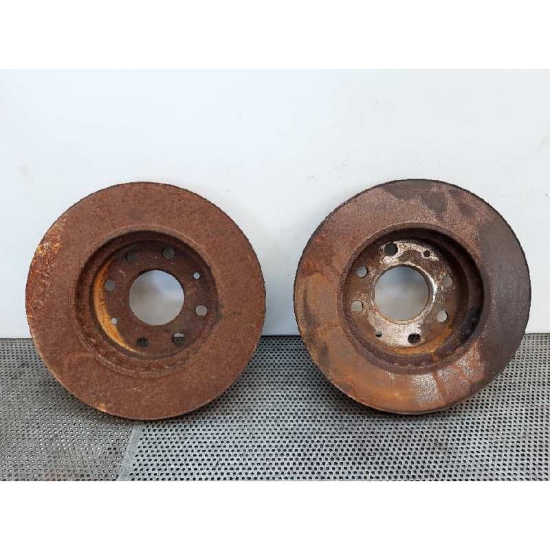 Recambio de disco freno delantero para chevrolet aveo lt referencia OEM IAM - Negro 2