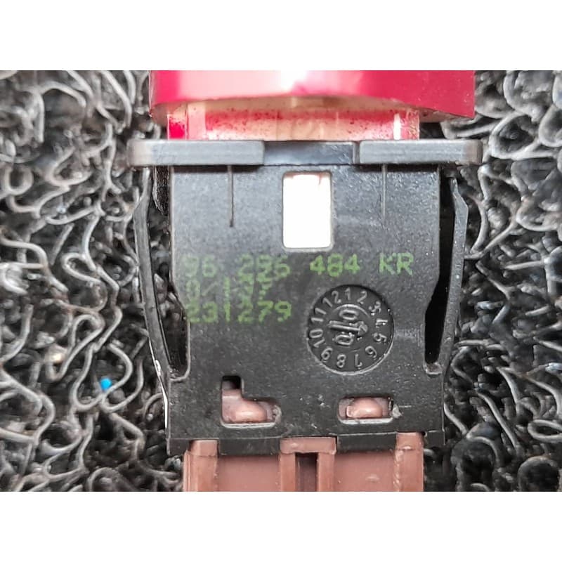Recambio de warning para peugeot 607 (s1) pack referencia OEM IAM 96296484KR - Negro 3