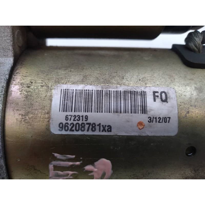Recambio de motor arranque para opel corsa c sport referencia OEM IAM 96208781 - Negro 2