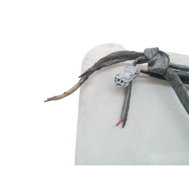 Recambio de parasol derecho para peugeot 207 sport referencia OEM IAM - Blanco 2