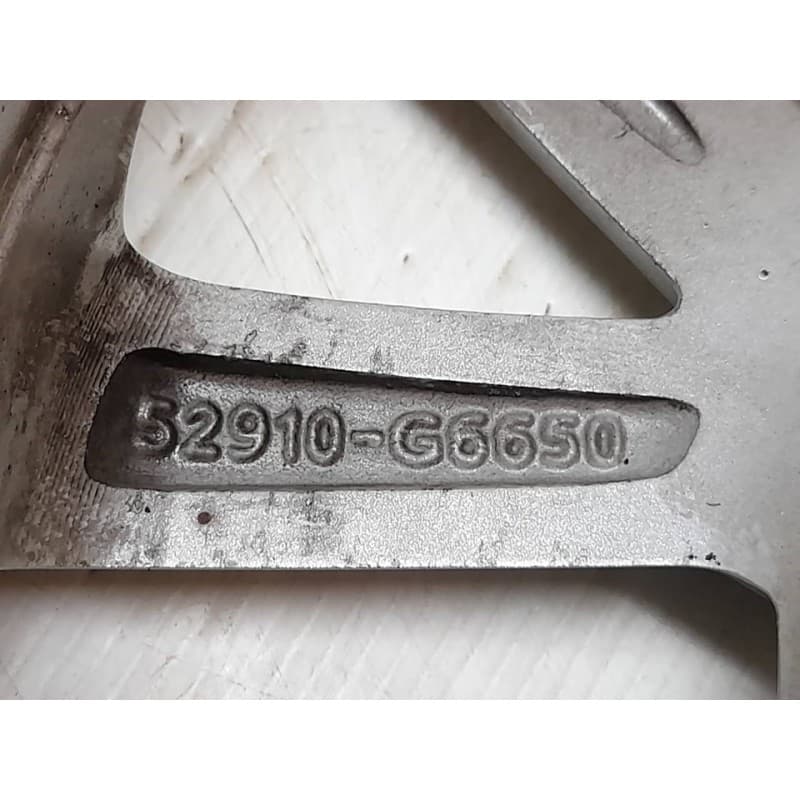 Recambio de llanta para kia picanto (ja) concept referencia OEM IAM 52910G6650 - Blanco 2