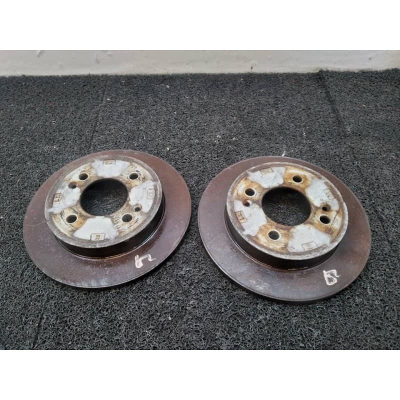 Recambio de disco de freno trasero para kia picanto concept referencia OEM IAM - Blanco