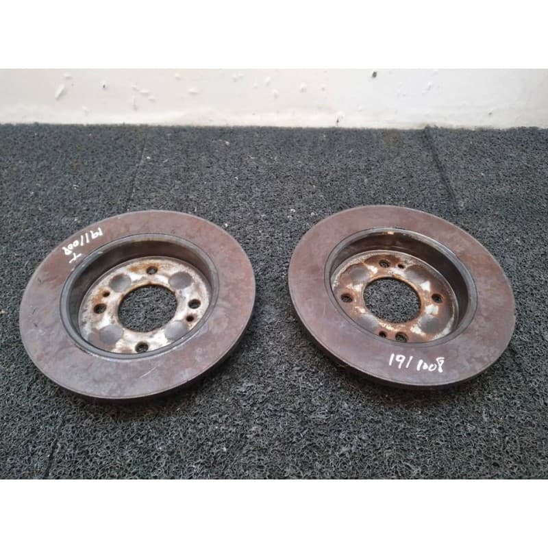 Recambio de disco de freno trasero para kia picanto concept referencia OEM IAM - Blanco 2