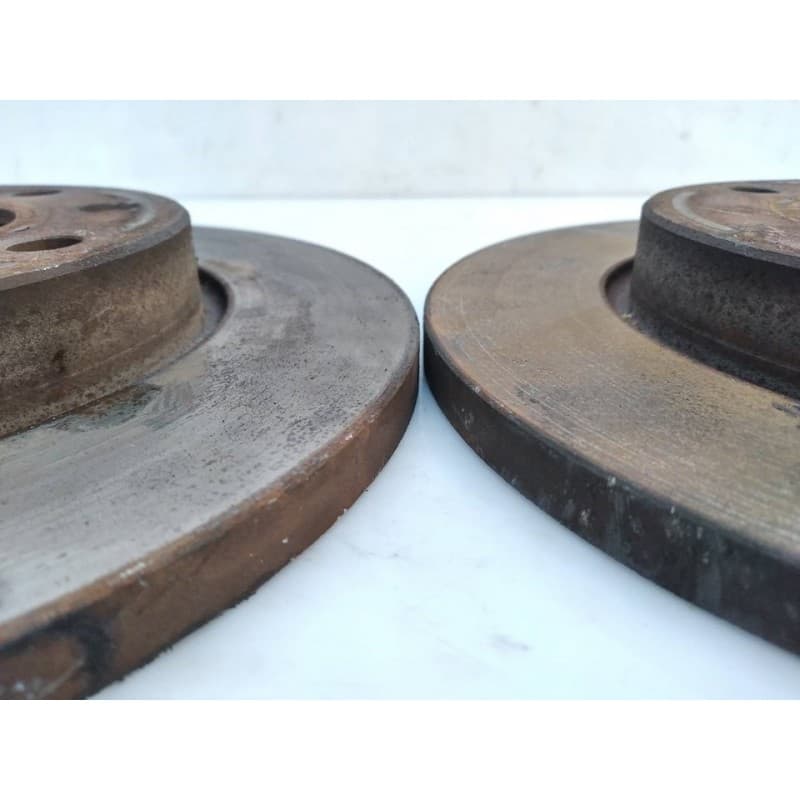 Recambio de disco freno delantero para peugeot 206+ básico referencia OEM IAM - Rojo 3