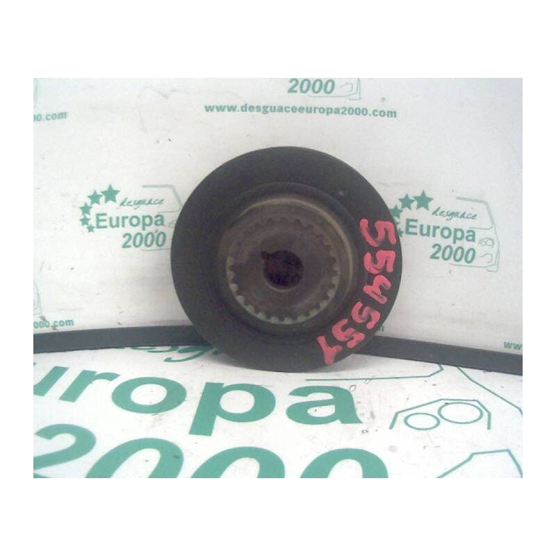Recambio de polea cigueñal para mg mg zr 1.4 16v cat referencia OEM IAM - Negro