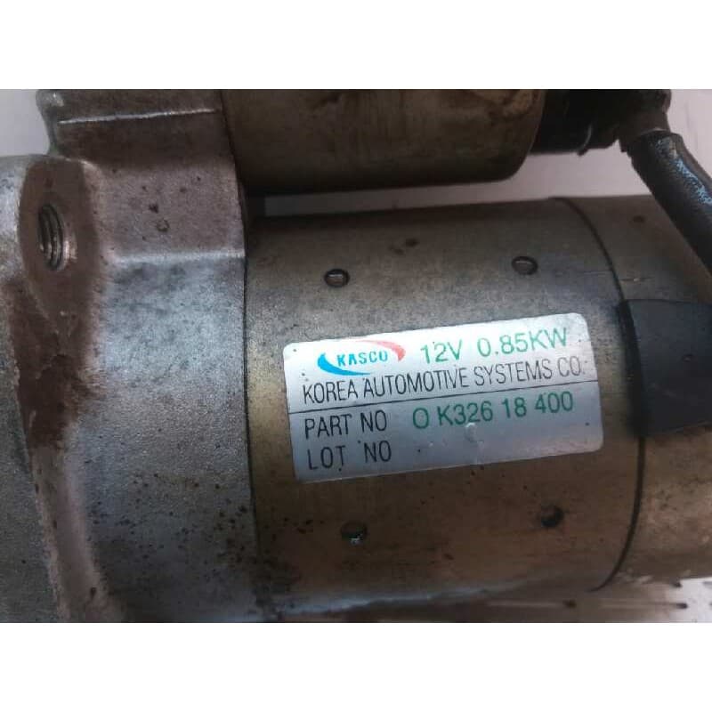 Recambio de motor arranque para kia rio 1.5 referencia OEM IAM 0K32618400 - Azul 2