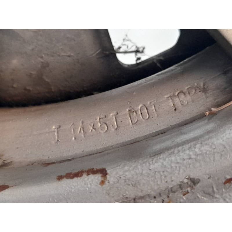 Recambio de llanta para bedford wfr 53 d 2.2d referencia OEM IAM J14X5J - Blanco 2