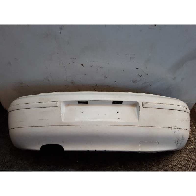Recambio de paragolpes trasero para seat leon (1m1) signo referencia OEM IAM - Blanco