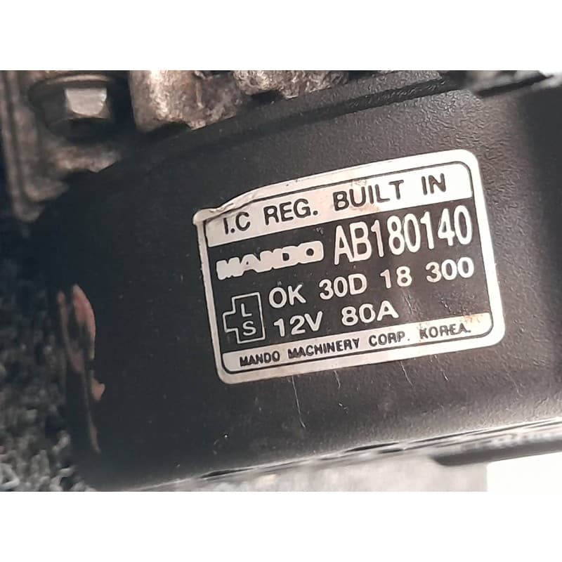 Recambio de alternador para kia rio 1.3 referencia OEM IAM 0K30D18300 AB180140 - Gris 6