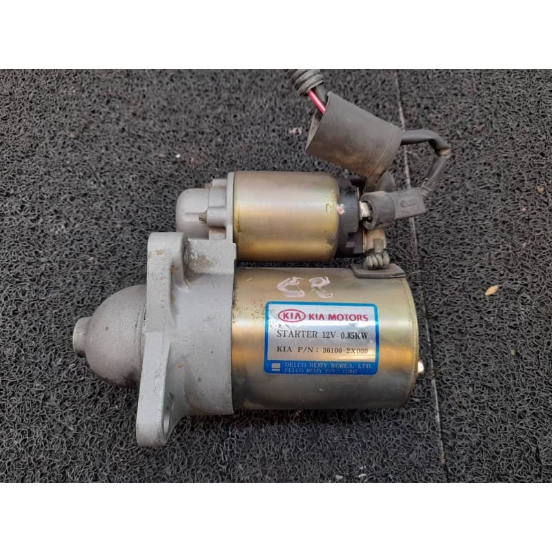 Recambio de motor arranque para kia rio 1.3 referencia OEM IAM 361002X000 - Gris