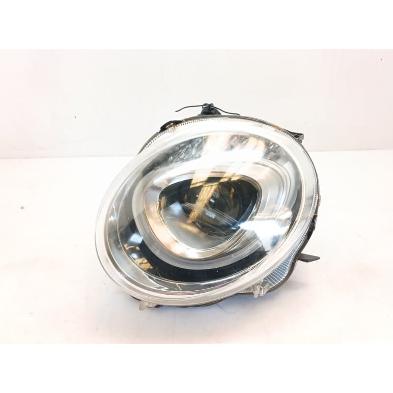 Recambio de faro izquierdo para fiat nuova 500 (150) pop referencia OEM IAM - Azul