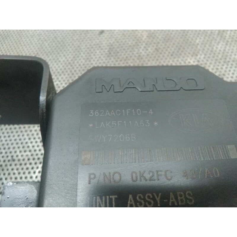 Recambio de abs para kia carens 1.6 lx referencia OEM IAM 362AAC1F104 2