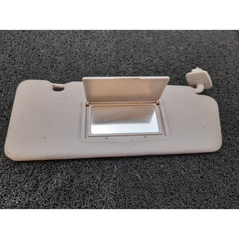 Recambio de parasol derecho para renault clio iv authentique referencia OEM IAM - Blanco