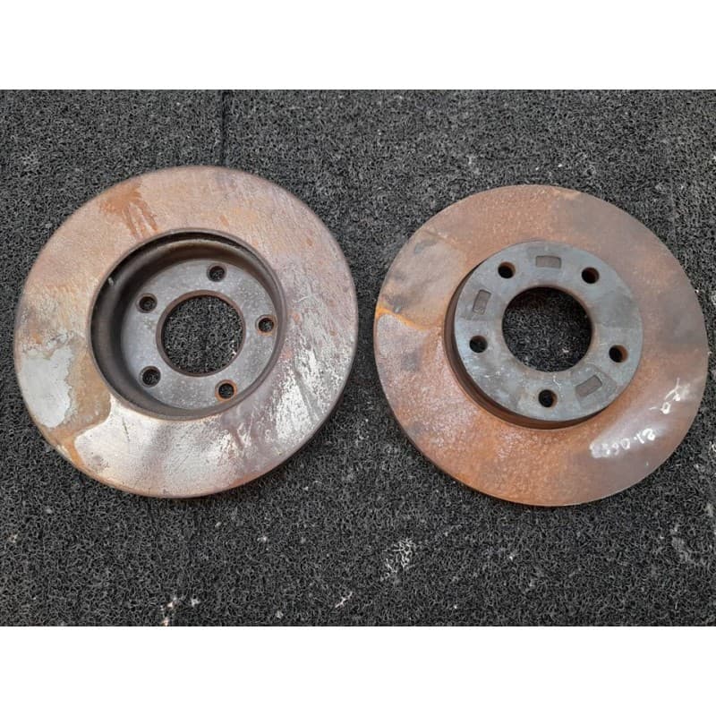 Recambio de disco freno delantero para mazda 3 lim. (bl) active referencia OEM IAM - Blanco 2