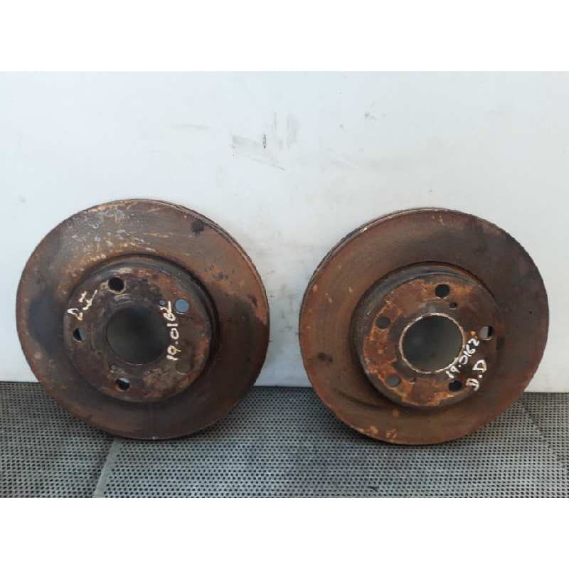 Recambio de disco freno delantero para toyota auris active referencia OEM IAM - Gris