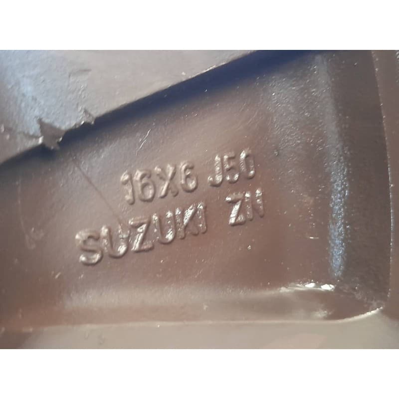 Recambio de llanta para suzuki sx4 rw (ey) glx referencia OEM IAM 16X6J50 4