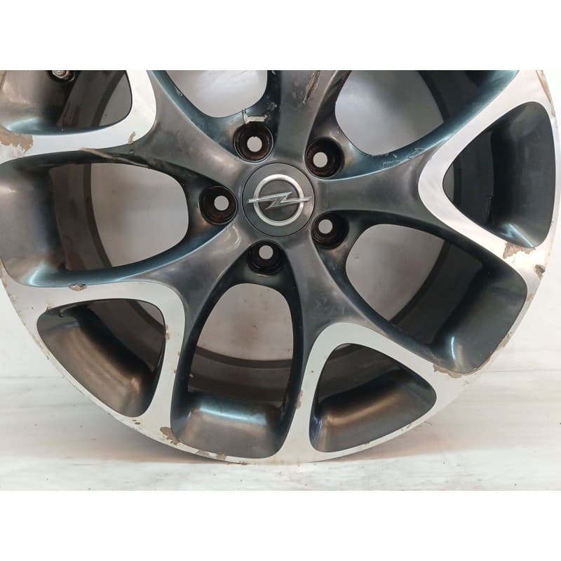 Recambio de llanta para opel corsa e gsi referencia OEM IAM OP098 - Gris 4