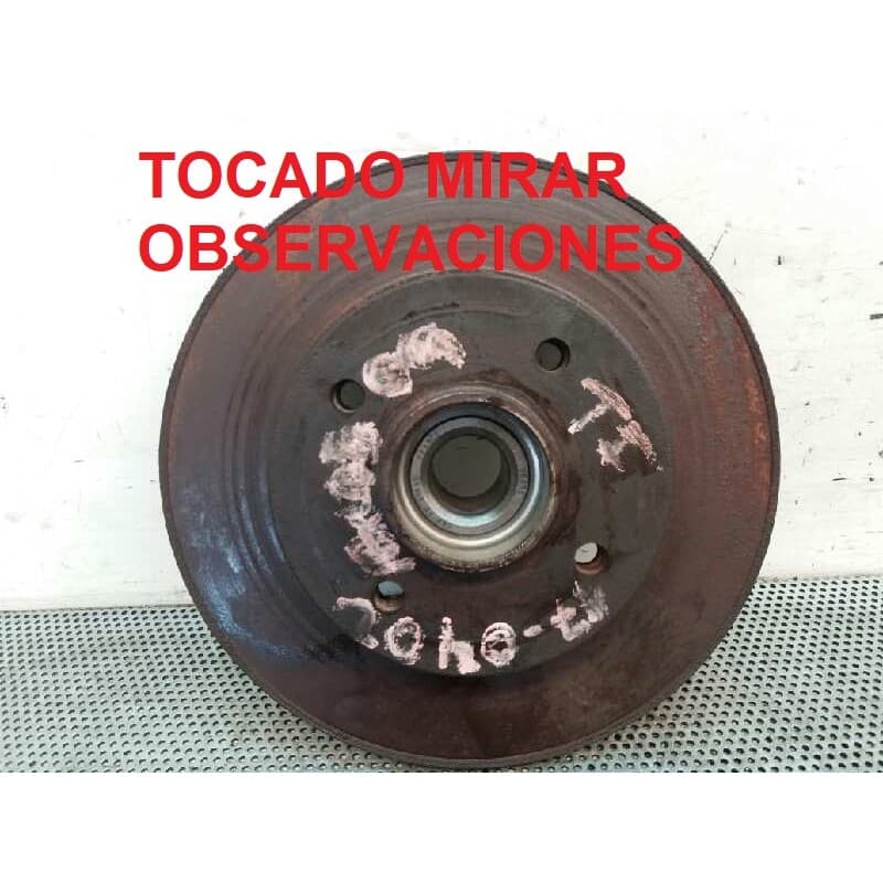 Recambio de disco de freno trasero para peugeot 207 xs referencia OEM IAM - Rojo