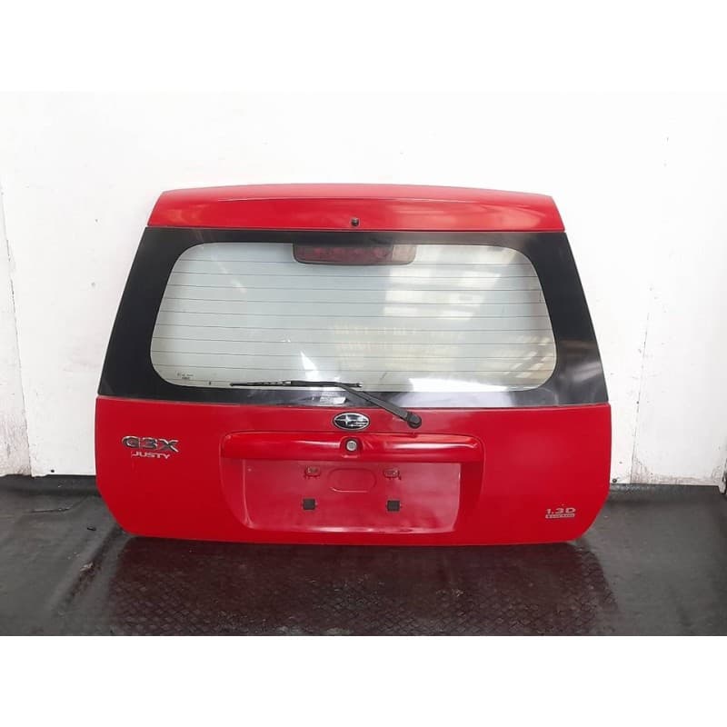 Recambio de porton trasero para subaru justy j12 (nh) 1.3 referencia OEM IAM - Rojo