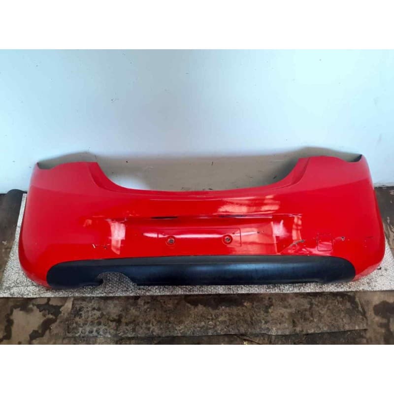 Recambio de paragolpes trasero para opel corsa e selective referencia OEM IAM - Rojo