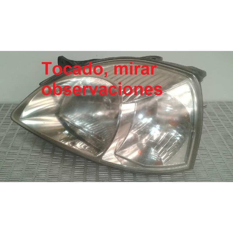 Recambio de faro izquierdo para kia rio 1.5 referencia OEM IAM - Negro