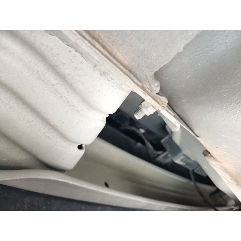 Recambio de refuerzo paragolpes trasero para ford ka (ru8) 1.2 referencia OEM IAM - Gris 2