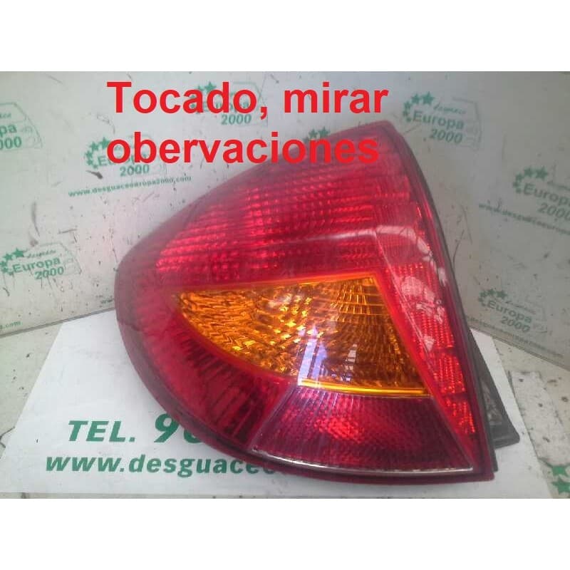Recambio de piloto trasero izquierdo para kia rio 1.3 referencia OEM IAM - Verde