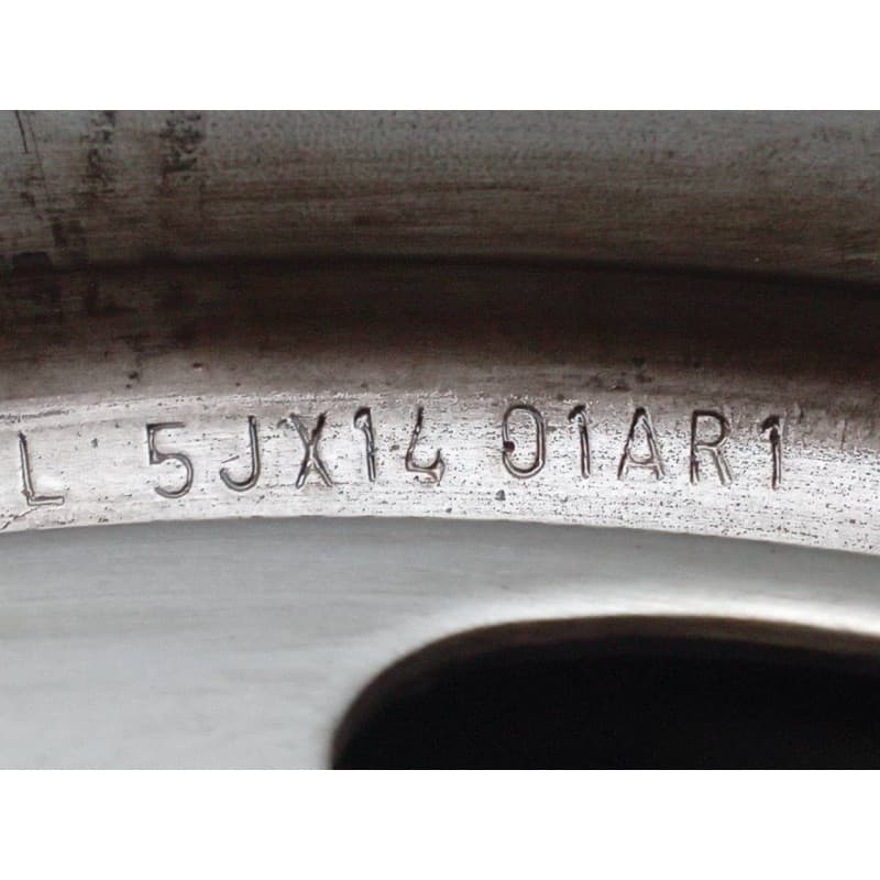 Recambio de llanta para tata indica 1.4i referencia OEM IAM 5JX14 2