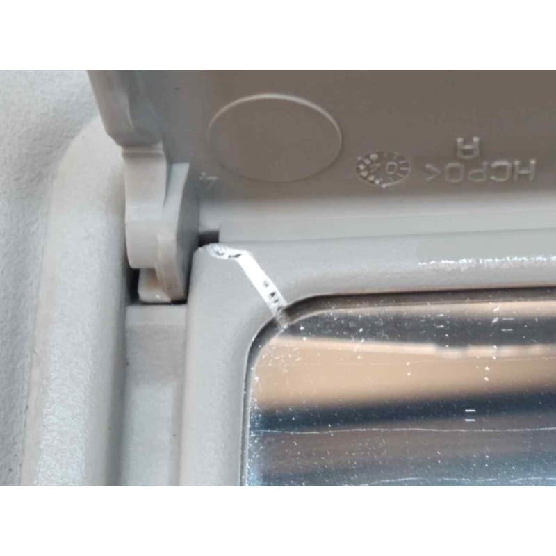 Recambio de parasol derecho para citroën c2 sx referencia OEM IAM - Negro 3