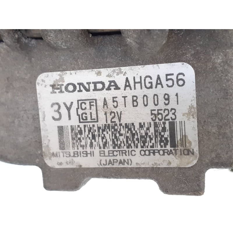 Recambio de alternador para honda jazz (gd1/5) 1.4 ls referencia OEM IAM A5TB0091 2