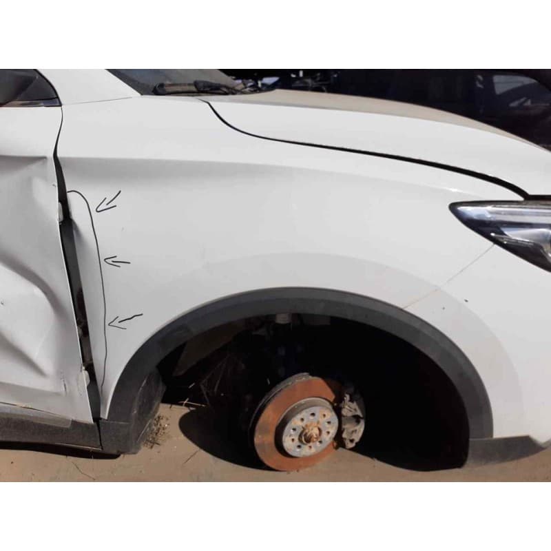 Recambio de aleta delantera derecha para mg zs luxury referencia OEM IAM - Blanco