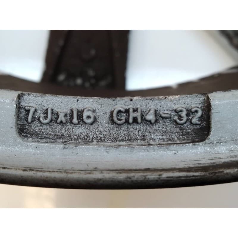 Recambio de llanta para peugeot 308 sw envy referencia OEM IAM 7JX16 - Negro 2