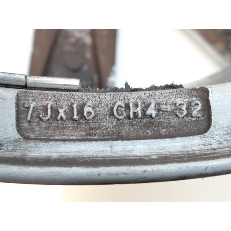 Recambio de llanta para peugeot 308 sw envy referencia OEM IAM 7JX16 - Negro 3