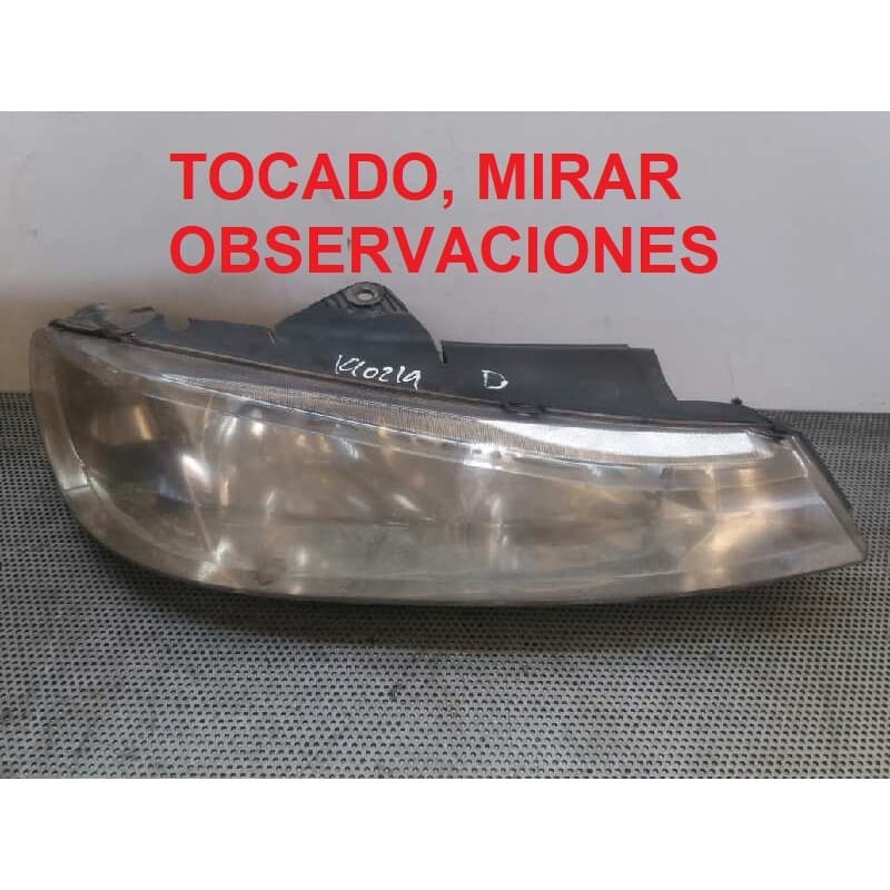 Recambio de faro derecho para peugeot 406 berlina (s1/s2) srdt referencia OEM IAM - Verde