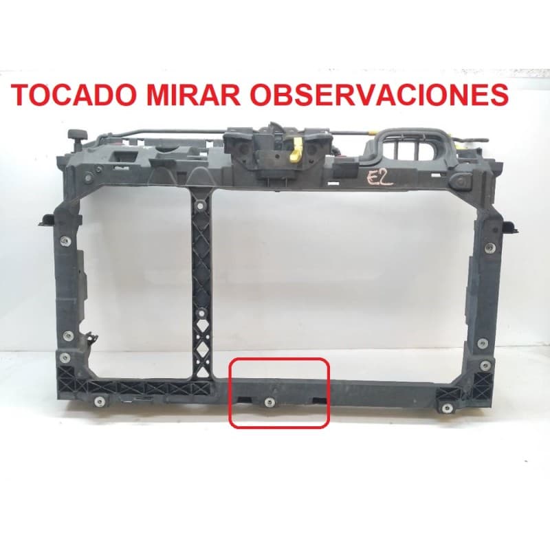 Recambio de panel frontal para ford fiesta (ccn) trend referencia OEM IAM - Blanco