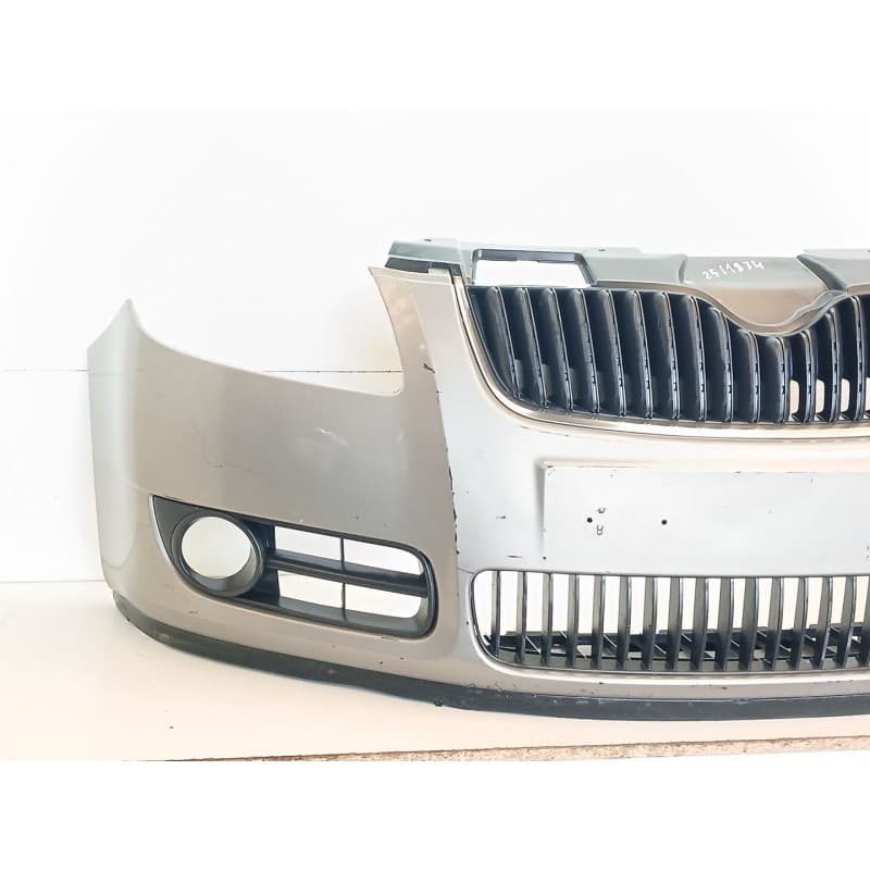 Recambio de paragolpes delantero para skoda fabia (5j2 ) style referencia OEM IAM - Gris 2